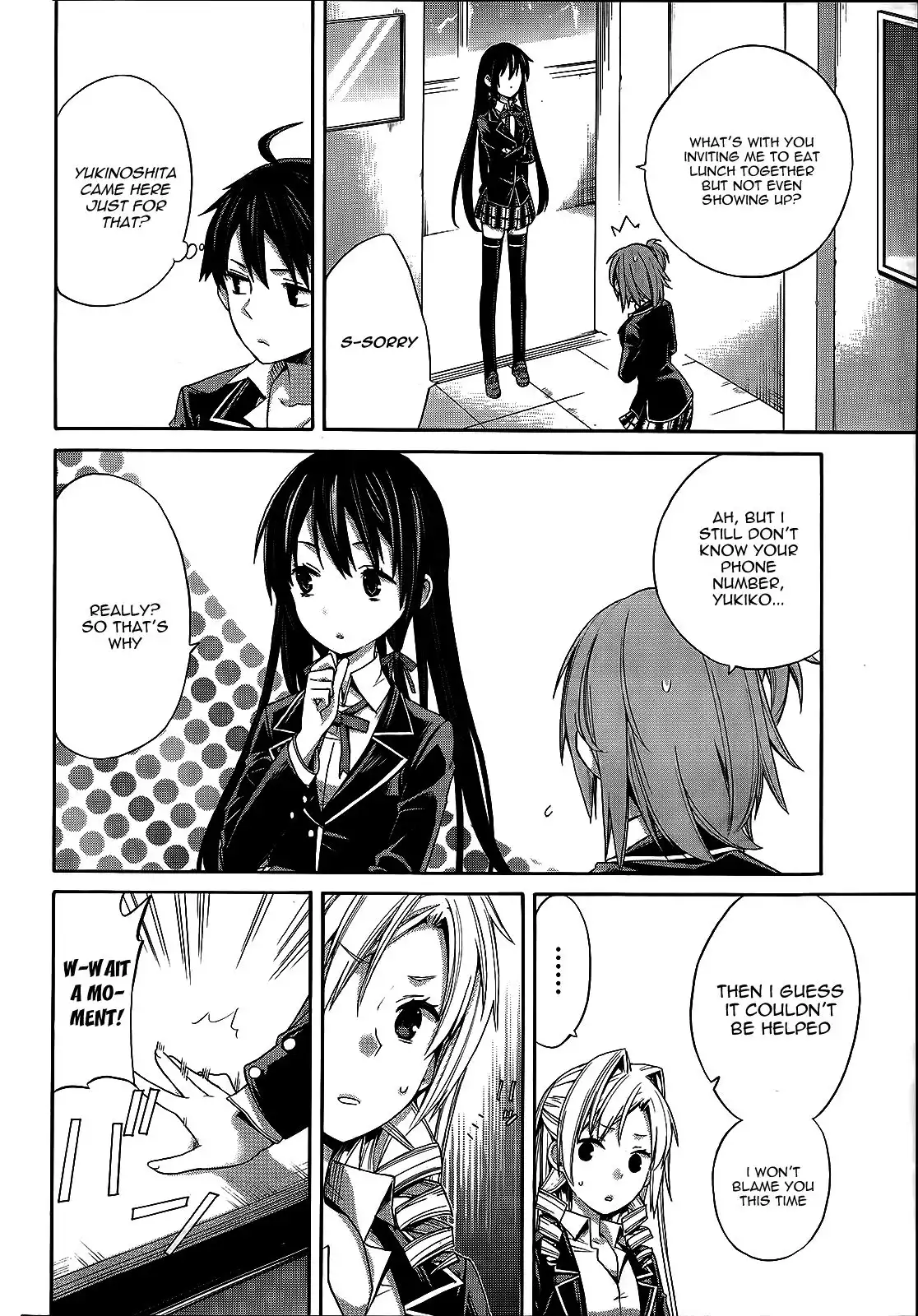 Yahari Ore no Seishun Love Come wa Machigatteiru. Chapter 3 12